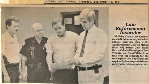 Law Enforcement Training