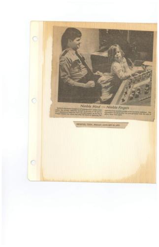 Robert Lee at Governors Mansion with the Governors Daughter