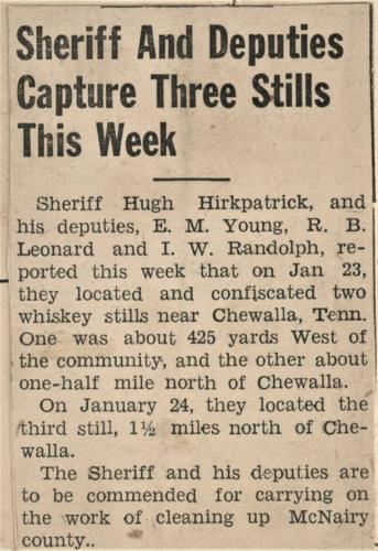3 Stills Busted in Chewalla