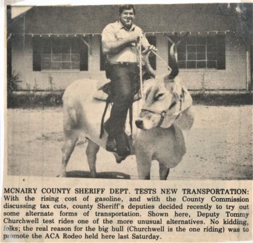 Deputies Trying New Methods of Transportation