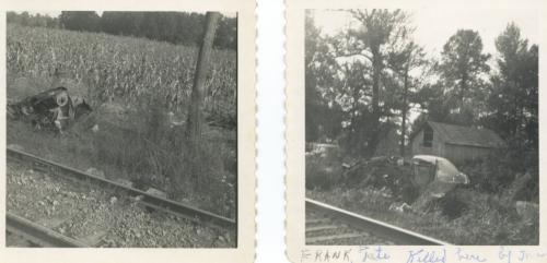 Frank Tate Killed by Train at Ramer