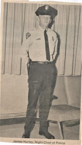 James Hurley Appointed Night Chief of Selmer Police 1971
