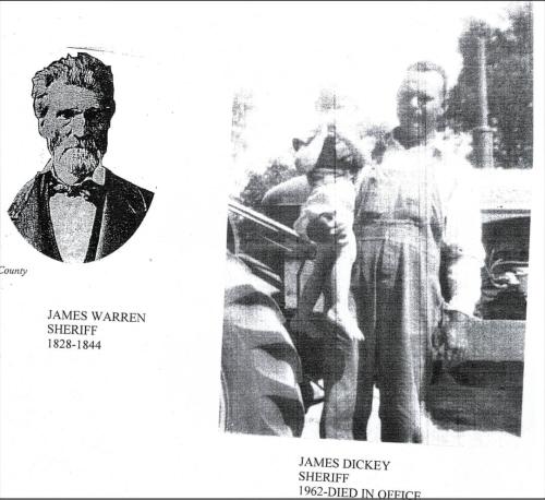 Sheriff Warren and Dickey