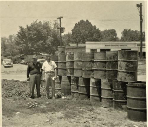 Sibley Motor in Background