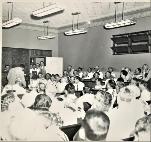 Trial Courtroom Kirkpatrick Testifieng